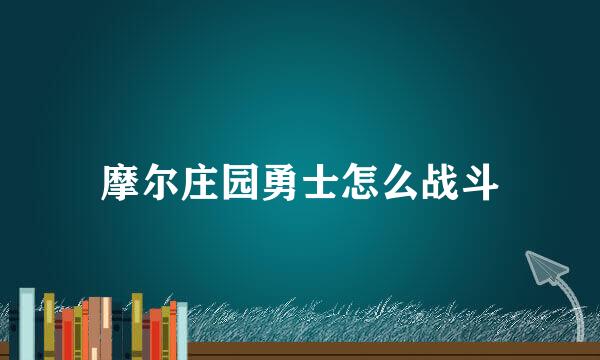 摩尔庄园勇士怎么战斗