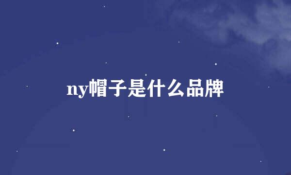 ny帽子是什么品牌