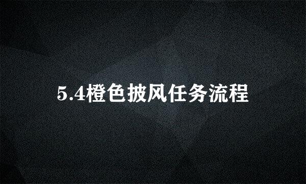 5.4橙色披风任务流程