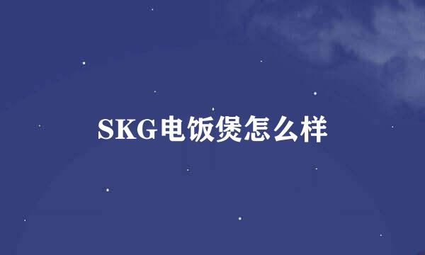 SKG电饭煲怎么样