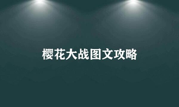 樱花大战图文攻略