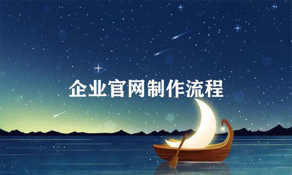 企业官网制作流程