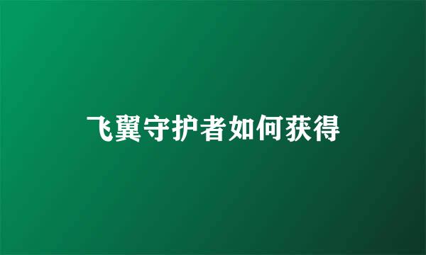 飞翼守护者如何获得