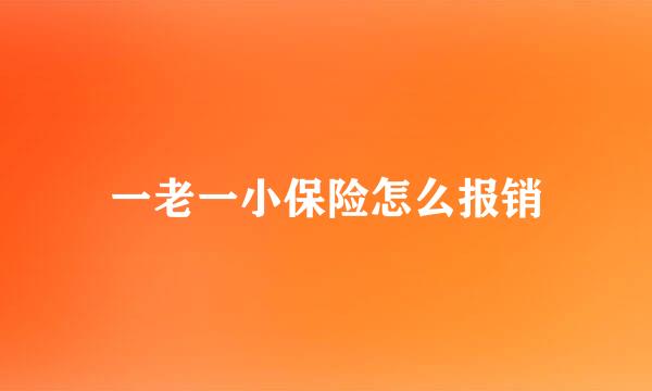 一老一小保险怎么报销