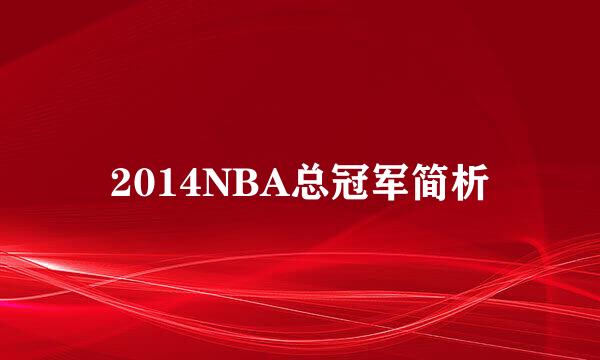 2014NBA总冠军简析