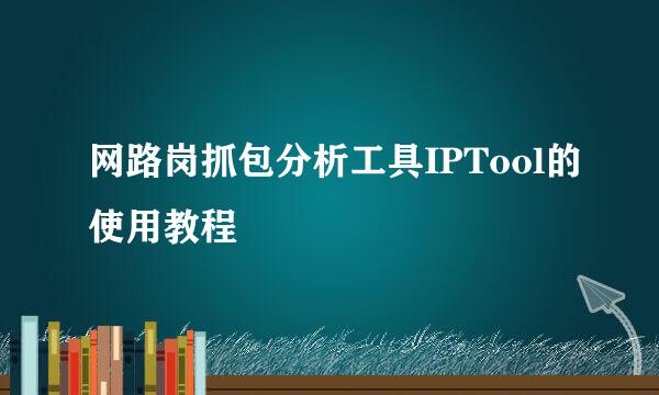 网路岗抓包分析工具IPTool的使用教程