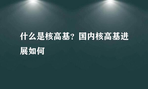 什么是核高基？国内核高基进展如何