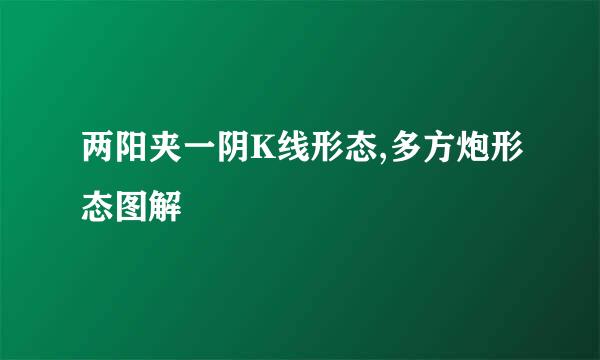 两阳夹一阴K线形态,多方炮形态图解