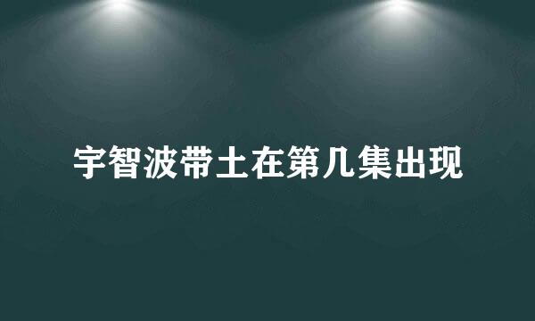 宇智波带土在第几集出现