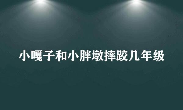 小嘎子和小胖墩摔跤几年级